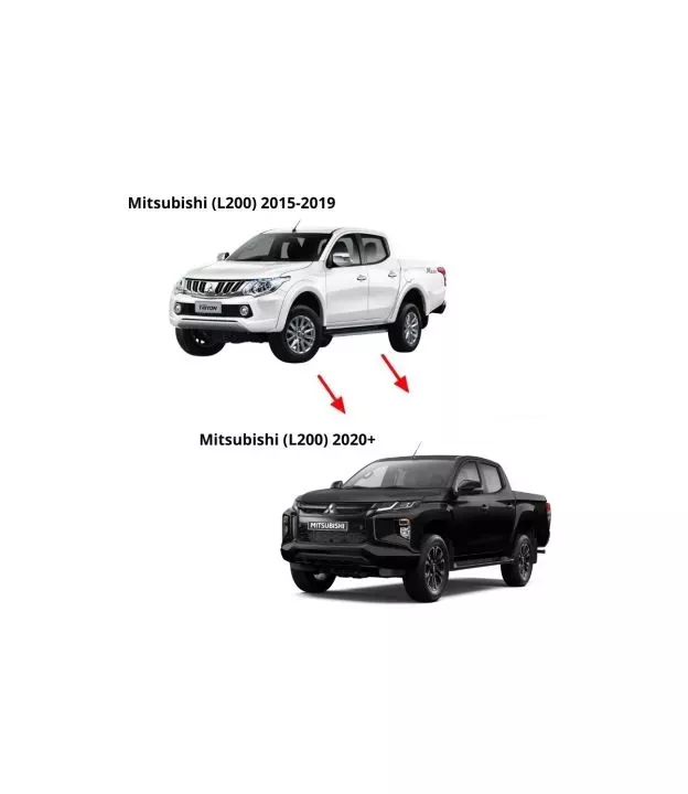 Body Kit Μετατροπής Mitsubishi (L200) 2015-2019 σε Mitsubishi (L200) 2020+