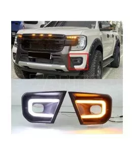 Ford Ranger (T9) 2023+ (Wildtrak) Εμπρόσθια Προβολάκια Ομίχλης DRL 