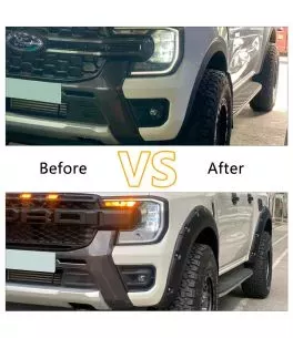 Ford Ranger (T9) 2023+ Φρύδια Τροχών (Modified Type) WildTrak 