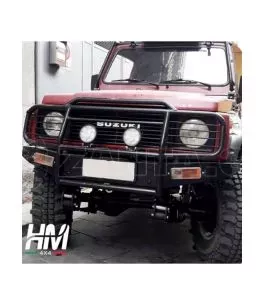 Suzuki Samurai 1981-1998 Εμπρόσθιος Σιδερένιος Προφυλακτήρας Με Βάση Εργάτη Χωρίς LED (HM4X4) 