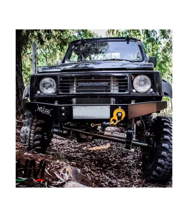 Suzuki Samurai 1981-1998 Εμπρόσθιος Σιδερένιος Προφυλακτήρας Με Βάση Εργάτη Χωρίς LED (HM4X4)