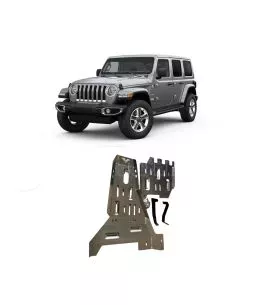 Jeep Wrangler JL 2018+ Ποδιά Κινητήρα 