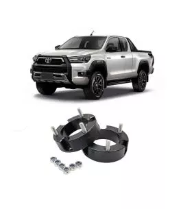Toyota Hilux (Invicible, Cruiser) 2020+ Εμπρόσθιοι Αποστάτες Ψηλώματος 7.5 Πόντων 