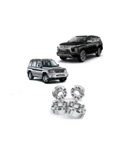 Mitsubishi Pajero 1999+ Αποστάτες Τροχών 4 Πόντων [Με Κέντρο] 