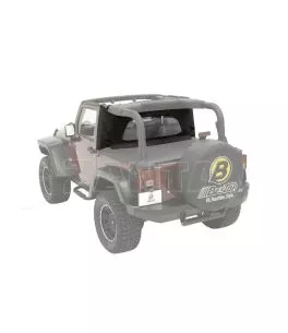 Jeep Wrangler (JK) 2007-2018 (2Drs) Κουρτίνα Roll bar Wrap Around (Windjammer) BestTop 