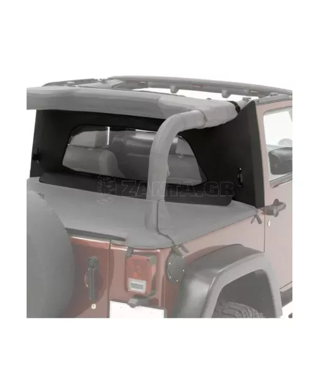 Jeep Wrangler (JK) 2007-2018 (2Drs) Κουρτίνα Roll bar Wrap Around (Windjammer) BestTop