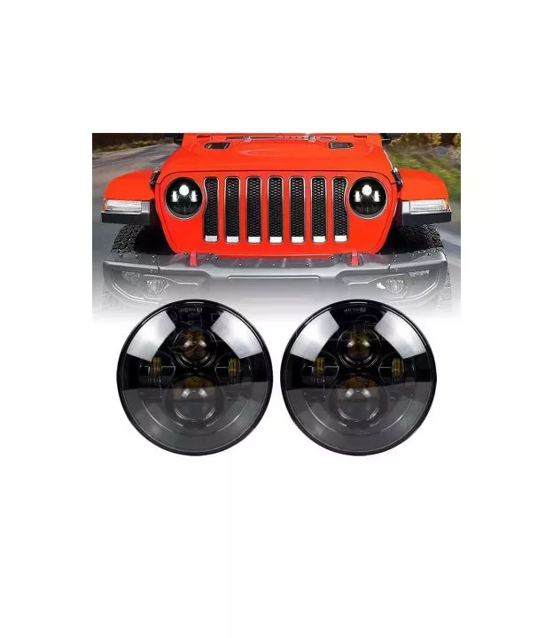 Jeep Wrangler (TJ) 1996-2006 Φώτα Πορείας / Προβολείς 7″ Ιντσών LED Τύπος (G1)