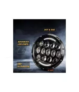 Jeep Wrangler (JK) 2007-2018 Φώτα Πορείας 7" Ιντσών LED (Τύπος 3) 