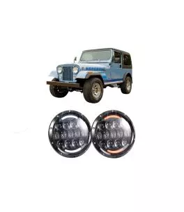 Jeep Wrangler (CJ) 1971-1986 Φώτα Πορείας 7" Ιντσών LED (Τύπος 3) 