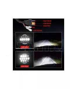 Suzuki Samurai 1981-1998 Φώτα Πορείας 7" Ιντσών LED (Τύπος 3) 