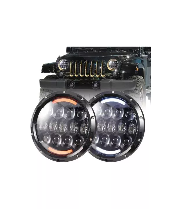 Suzuki Samurai 1981-1998 Φώτα Πορείας 7" Ιντσών LED (Τύπος 3)