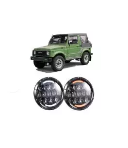 Suzuki Samurai 1981-1998 Φώτα Πορείας 7" Ιντσών LED (Τύπος 3) 