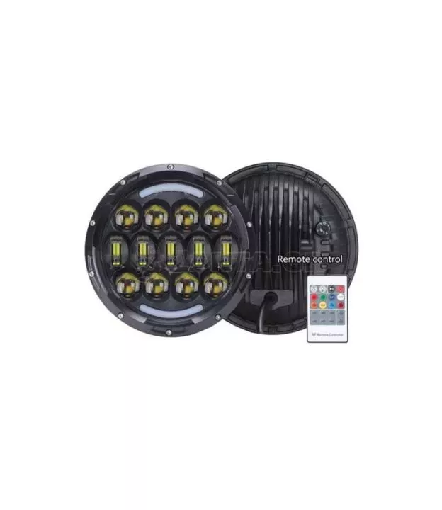 Jeep Wrangler (CJ) 1971-1986 Φώτα Πορείας 7" Ιντσών LED RGB (Spider)