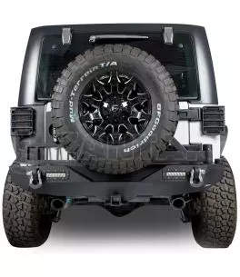 Jeep Wrangler (JK) 2007-2018 Οπίσθιος Προφυλακτήρας Με Βάση Ρεζέρβας [Hook] 