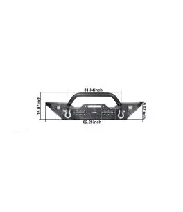 Jeep Wrangler (JL) 2018+ Εμπρόσθιος Προφυλακτήρας (Different) 