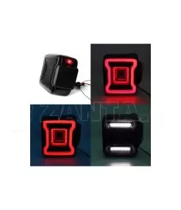Jeep Wrangler (JL) 2018+ Πίσω Φανάρια Full LED (Square) 