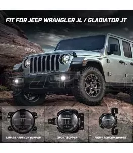 Jeep Gladiator (JT) 2019+ Προβολάκια Ομίχλης LED (Superior) 
