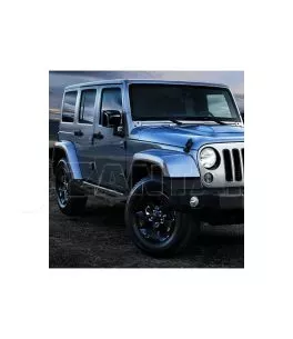 Jeep Wrangler (JK) 4-DRS 2007-2018+ Σιδερένια Σκαλοπάτια (Armor Guard) 