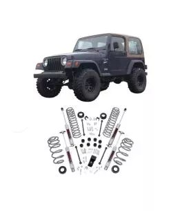 Jeep Wrangler (TJ) 1996-2002 Κιτ Ανάρτησης Ψηλώματος 3,25" [Rough Country] 
