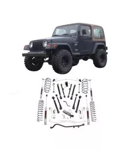 Jeep Wrangler (TJ) 1996-2006 Κιτ Ανάρτησης Ψηλώματος X-Series 6" [Rough Country] 