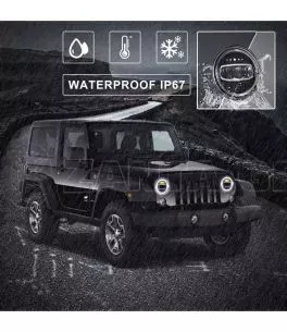 Jeep Wrangler (TJ) 1996-2006 Φώτα Πορείας 7" Ιντσών Led (Stars) 