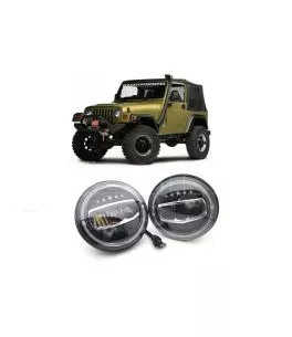 Jeep Wrangler (TJ) 1996-2006 Φώτα Πορείας 7" Ιντσών Led (Stars) 