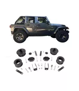 Jeep Wrangler (JK) 2007-2018 Κιτ ανάρτησης ψηλώματος 2,5" [Rough Country] 