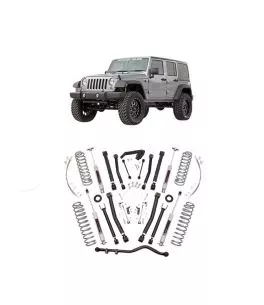 Jeep Wrangler (JK) 2007-2018 Κιτ Ανάρτησης Ψηλώματος 4" X-Series [Rough Country] 