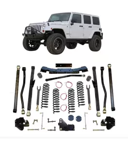 Jeep Wrangler (JK) 2007-2018 Κιτ Ανάρτησης Ψηλώματος Long Arm 4,5" (Clayton) 