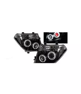 Nissan Pathfinder 2005-2008 Εμπρόσθια Φανάρια Led [Angel Eyes] 