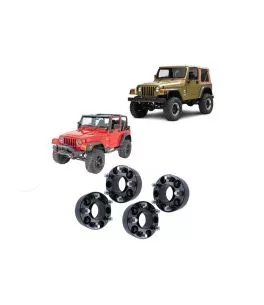 Jeep Wrangler (YJ) 1986-1996 Αποστάτες Τροχών 4 Πόντων [Με Κέντρο] 