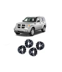 Dodge Nitro 2007-2011 Αποστάτες Τροχών 4 Πόντων [Με Κέντρο] 