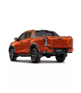 Isuzu D-Max 2012-2019 Ηλεκτρικό Ρολό Αλουμινίου Με ΑBS Roll Bar 