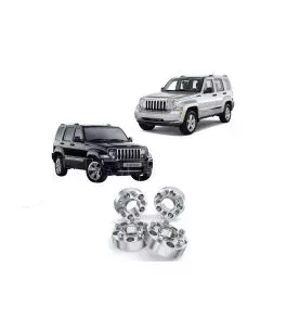 Jeep Cherokee (KK) 2008-2013 Αποστάτες 4 πόντων [Με Κέντρο] 