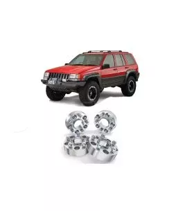 Jeep Grand Cherokee (ZJ) 1993-1998 Αποστάτες Τροχών 4 Πόντων [Με Κέντρο] 