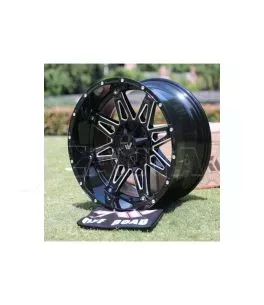 Ζάντες 20" Ιντσών 6x139.7 TW Wheels T1 Spear (Μαύρη - Ασημί ) 