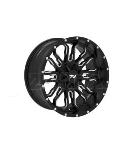 Ζάντες 20" Ιντσών 6x139.7 TW Wheels T8 Flame (Μαύρη - Ασημί) 
