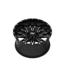 Ζάντες 20" Ιντσών 6x139.7 TW Wheels T8 Flame (Μαύρη - Ασημί) 
