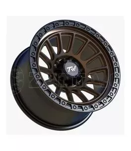 Ζάντες 17" Ιντσών 6x139.7 TW Wheels T22 Rotor Bronze 