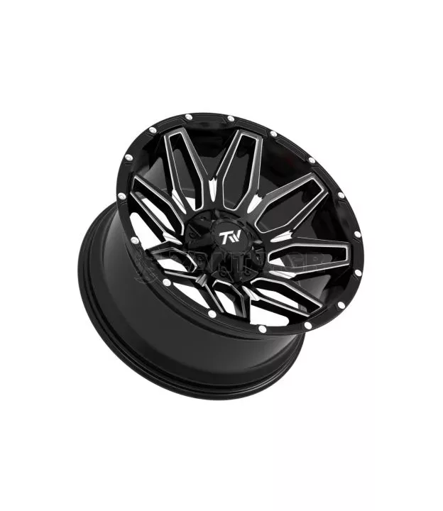 Ζάντες 20" Ιντσών 6x135 TW Wheels T3 Lotus (Μαύρη - Ασημί)
