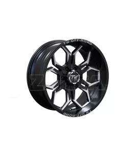 Ζάντες 20" Ιντσών 6x135 TW Wheels TF1 (Μαύρη - Ασημί) 