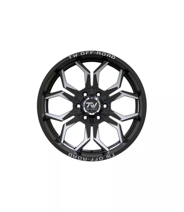 Ζάντες 20" Ιντσών 6x135 TW Wheels TF1 (Μαύρη - Ασημί)