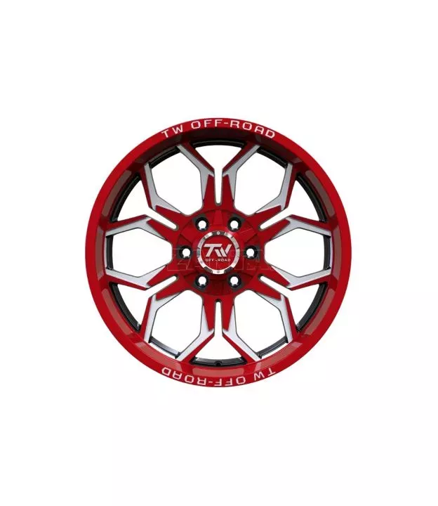 Ζάντες 20" Ιντσών 6x135 TW Wheels TF1 (Κόκκινη)