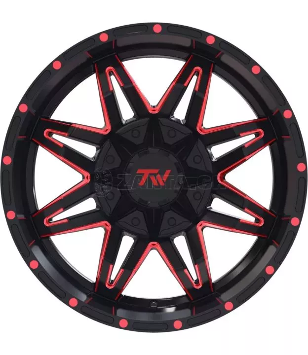 Ζάντες 20" Ιντσών 6x139.7 TW Wheels T2 Spider Red