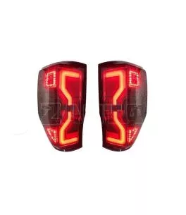 Ford Ranger (T7/T8) 2016-2022 Οπίσθια Φανάρια LED (Zag) 