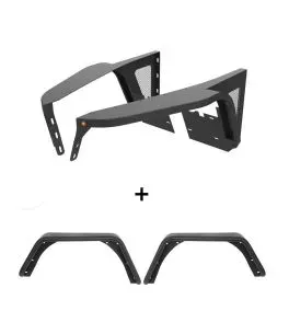 Jeep Wrangler TJ 1996-2006 Φρύδια Τροχών Armor 