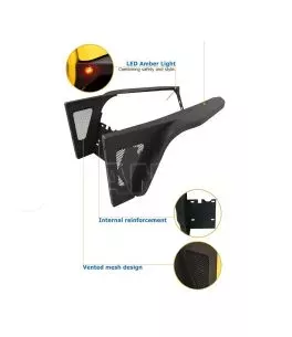 Jeep Wrangler TJ 1996-2006 Φρύδια Τροχών Armor 