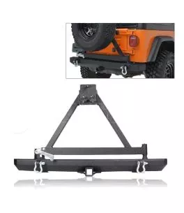 Jeep Wrangler (TJ) 1996-2006 Οπίσθιος Προφυλακτήρας Με Βάση Ρεζέρβας (Classic) 