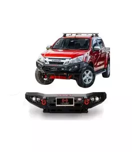 Isuzu D-Max 2012-2016 Εμπρόσθιος Σιδερένιος Προφυλακτήρας Τύπου Hamer 