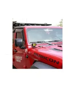 Jeep Wrangler (JL) 2018+ Βάσεις LED Καπό (2 τμχ) 